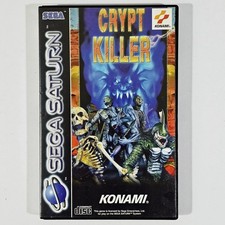 Konami SEGA SATURN Horror Virtua Gun Shooter CRYPT KILLER Pal House of the Dead