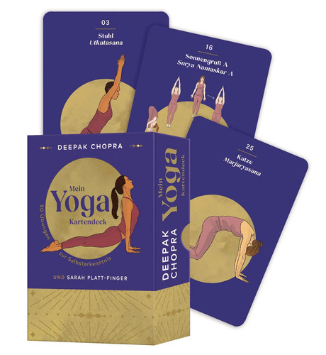 Mein yoga kartendeck deepak - yoga,