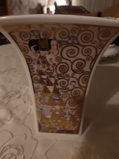 Wunderschöne Vase von Goebel Artis Orbis Gustav Klimt Erwartung/Erfüllung