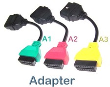 Adapter A1+ A2+ A3  für Fiat