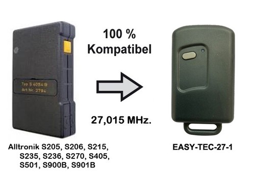 Ersatz handsender 015 mhz - ersatz, 27,015