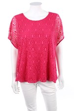 CANDA PREMIUM by C&A Kurzarm-Shirt Muster M pink