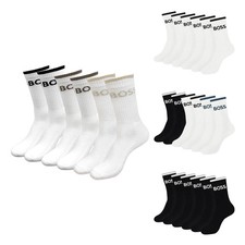 6 Paar BOSS Herren Socken Sportsocken QS Stripe CC Crew Socks