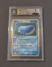 Pokemon EX Sandstorm Wailord EX von 2003 - Deutsch - BGS 7