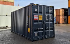 20'HC Seecontainer RAL7016 Anthrazitgrau Lagercontainer Stahlcontainer Container