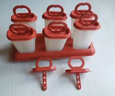 *Tupper 6x Eis am Stiel Formen mit Ständer, Eiszwerge, Eisförmchen 2 zusätzlich