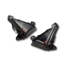 Front Blinker Kawasaki ZX 6R ER 6N ER 6F ZX 10R schwarz getönt rauchgrau smoked