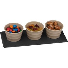 Schieferplatte Tapas 3 x