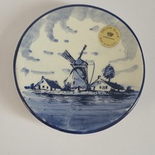 Original Delfts Blauw Klein Teller, handgefertigt in Holland 11cm