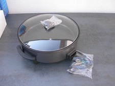 Party Pfanne elektrisch, antihaftbeschichtet - rund, unbenutzt, NEU!