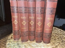 5 Bände Goethes Werke Hrsg. von Heinrich Kurz Leipzig ca. 1900
