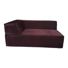 COR Sofa Trio Stoff 9074 Merlot Dunkelrot