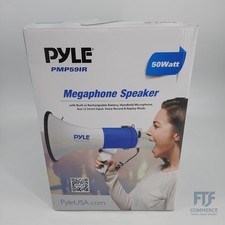 Pyle Megaphon mit 50 Watt Sirene, Signalhorn– Siren Megaphone– Megafon