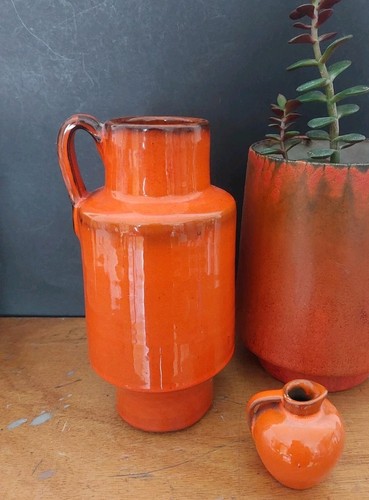 60er 70er keramikvase - 60er,