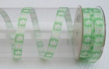 Dekoband hellgrün grün mit
