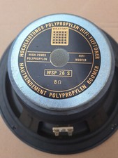 Visaton WSP 26 S 8 Ohm Woofer Subwoofer Tieftöner Lautsprecher