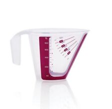 Tupperware CombiPlus Messgenau 1.0 Liter Messbecher Lila Beere - Neu