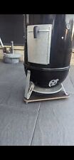 Weber smoker mountain cooker 47 cm mit selbstgebauten Rolluntergestell