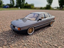 1:18 Audi 80 Tiefer Tuning mit 18 Zoll Rotiform Echt Alu Felgen