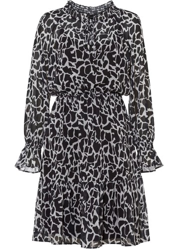 Kleid aus chiffon - kleid,