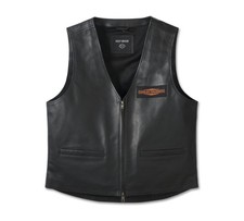 Harley davidson lederweste - harley-davidson,
