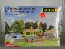 Faller Spur H0 Bausatz "Kleingewerbe" 5 Gebäudebausätze ungebaut in OVP