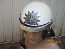 Bundesgrenzschutz BGS Einsatzhelm mit olivem Bezug, BUND,RÖMER, datiert 7/1993