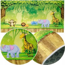 Rutschfester Teppich Dschungel