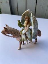 Sammlungsauflösung: Schleich Bayala - Sura mit Papagei auf Pferd