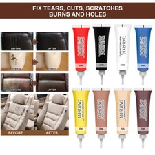 20 ml Leder-Reparatur-Gel Flüssigleder 11 Farben Autos Sofa Taschen Jacke Schu 