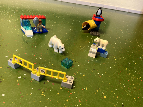 Lego duplo polartiergehege - lego, duplo:
