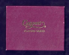 CASPARI DOUBLE PACK OF PLAYING CARDS : Unbenutzte Karten