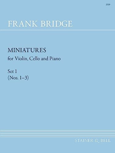 Frank bridge miniatures - bridge:, for
