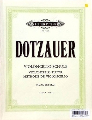 Dotzauer violoncello schule - dotzauer-violoncello,