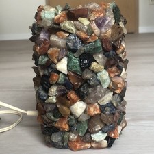 Edelstein Lampe Tischlampe