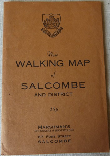 Vintage walking map - vintage,