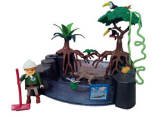 PLAYMOBIL 4463  Kaimanbecken  -  Gebraucht, in TOP Zustand!