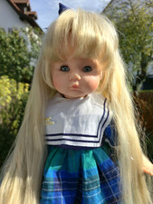 Max Zapf Puppe ca. 46 cm blond Eve Spielpuppe Sammlerpuppe selten Vintage Doll