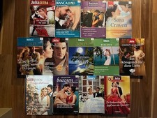 13 Sammelbände/-romane  Cora - Konvolut - Bianca, Baccara, Julia, Romana