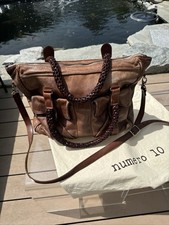 NUMERO 10 -  Designer Handtasche braun - Henkeltasche