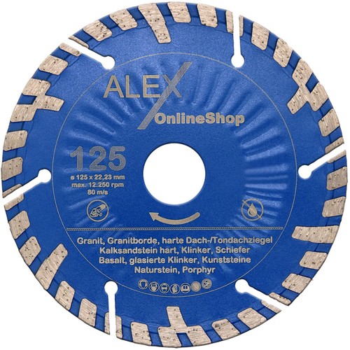 Diamant trennscheibe 125 - diamant-trennscheibe, mm