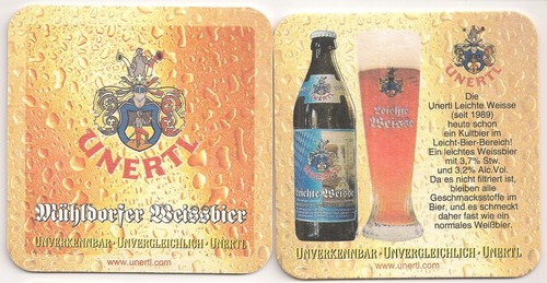 Unertl bier mühldorf - bier,, alter