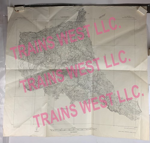 Usgs karte gold hill - karte,