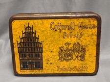 alte Blechdose Crüwell - Haus