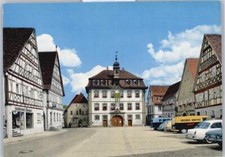 50542997 - 8701 Roettingen Romantische Strasse - Marktplatz, VW Bus Jacobs