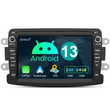64GB Android 13 Carplay Autoradio BT GPS Navi SWC Für Renault Dacia Duster Lodgy