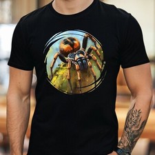 Herren T-Shirt Tarantel Motiv