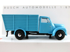Busch 52098 Framo V901/2 Tiertransporter (1954) in hellbau 1:87/H0 NEU/OVP 
