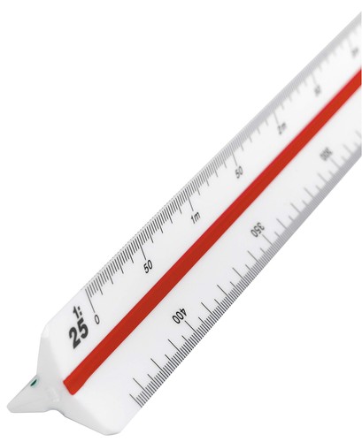 Dreikantmaßstab 30cm aristo - dreikantmaßstab,