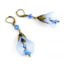 Ohrhänger Calla - rosa, gelb, blau, pink - Farbauswahl